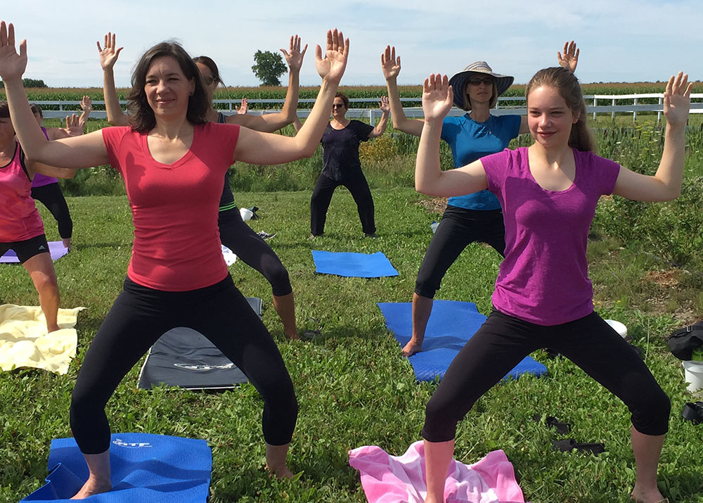 Yoga pour tous à la bleuetière